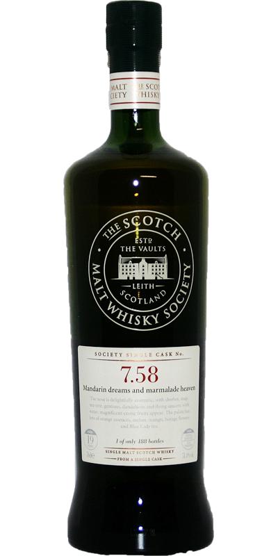 Longmorn 1990 SMWS 7.58 Mandarin dreams and marmalade heaven