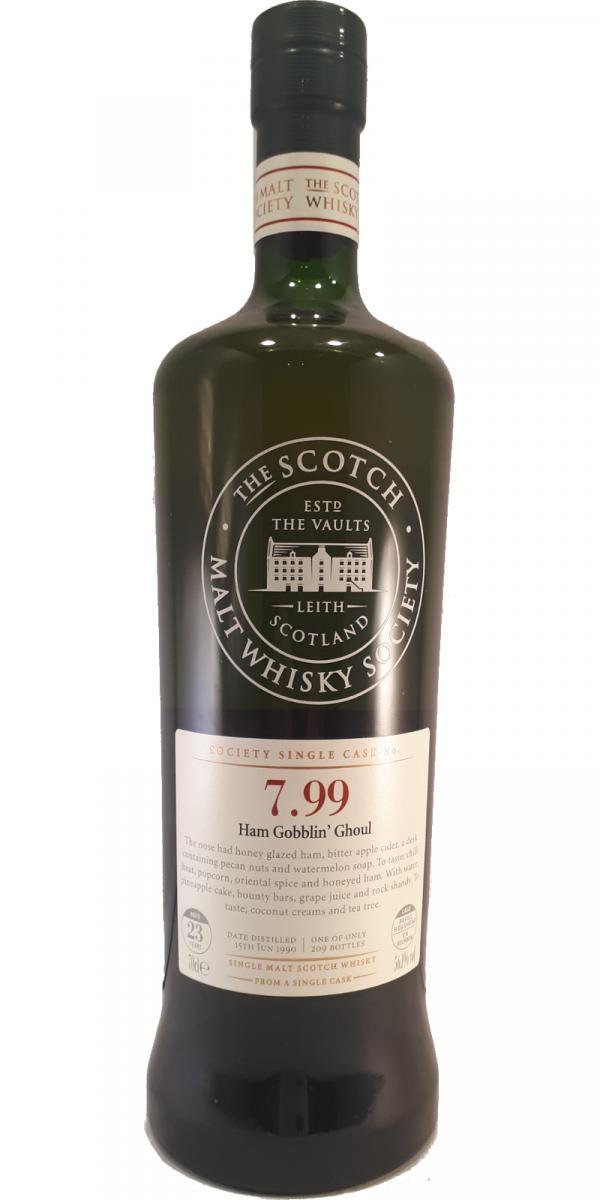 Longmorn 1990 SMWS 7.99 Ham Gobblin’ Ghoul