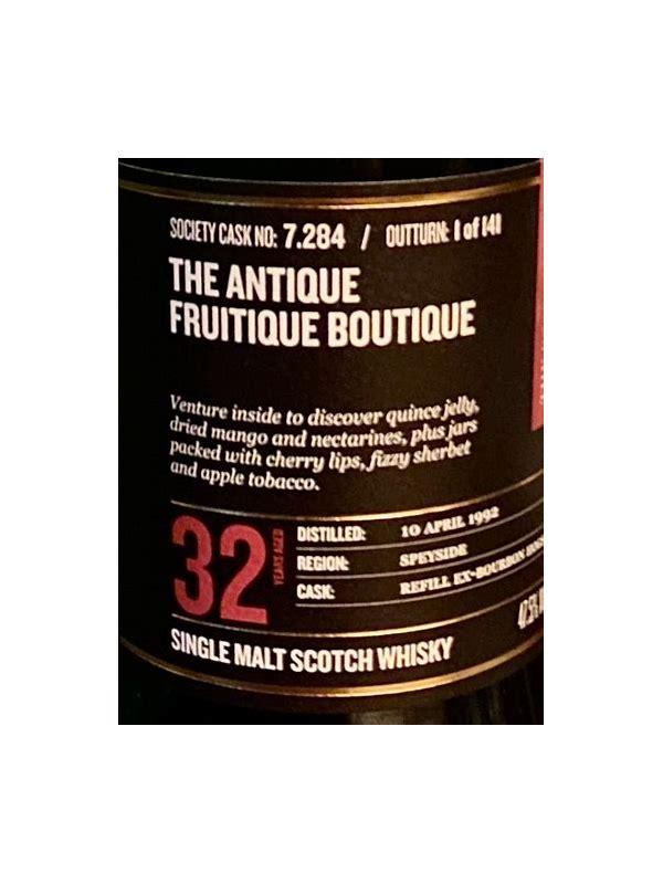 Longmorn 1992 SMWS 7.204 Wined and dined