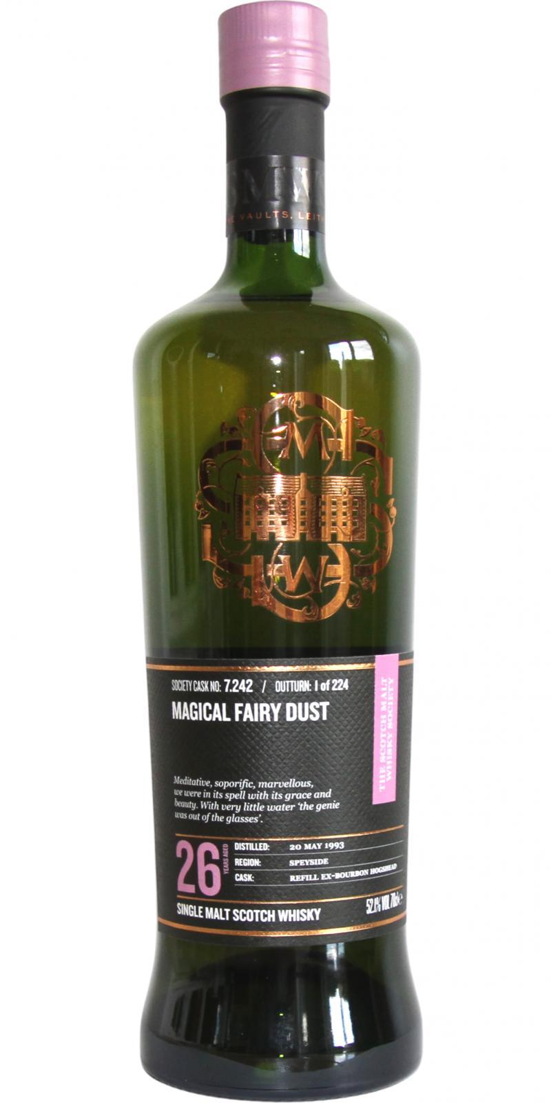Longmorn 1993 SMWS 7.242 Magical fairy dust