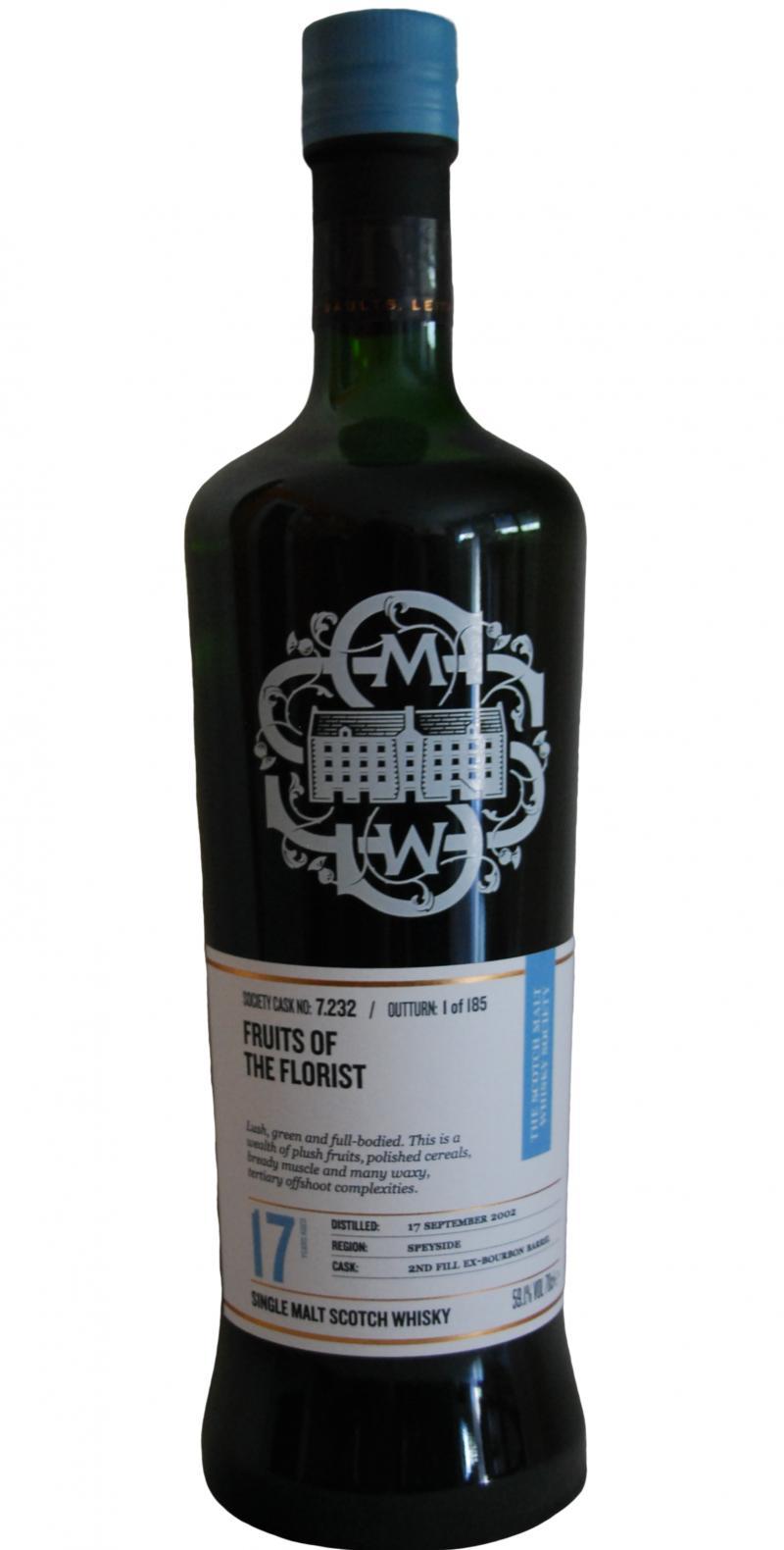 Longmorn 2002 SMWS 7.232 Fruits of the florist