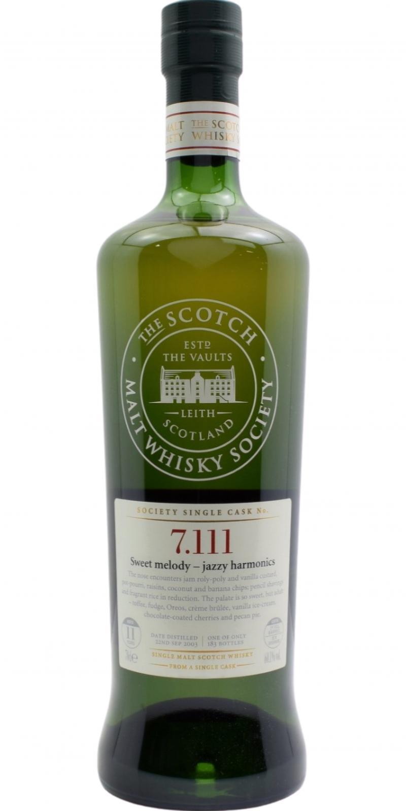 Longmorn 2003 SMWS 7.111 Sweet melody – jazzy harmonics