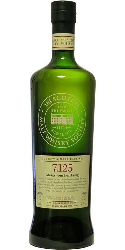 Longmorn 2003 SMWS 7.125 Makes your heart sing