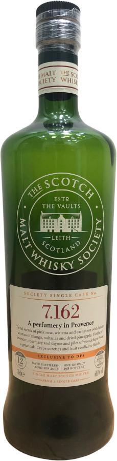 Longmorn 2003 SMWS 7.162 A perfumery in Provence