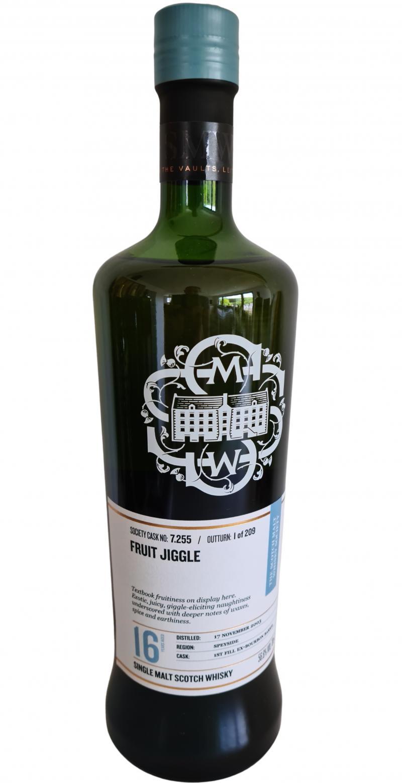 Longmorn 2003 SMWS 7.255 Fruit jiggle