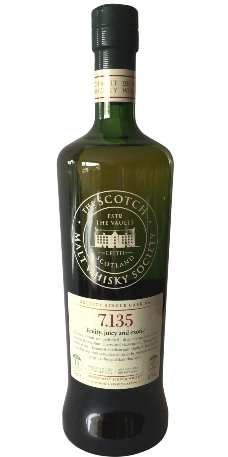 Longmorn 2004 SMWS 7.135 Fruity, juicy and exotic