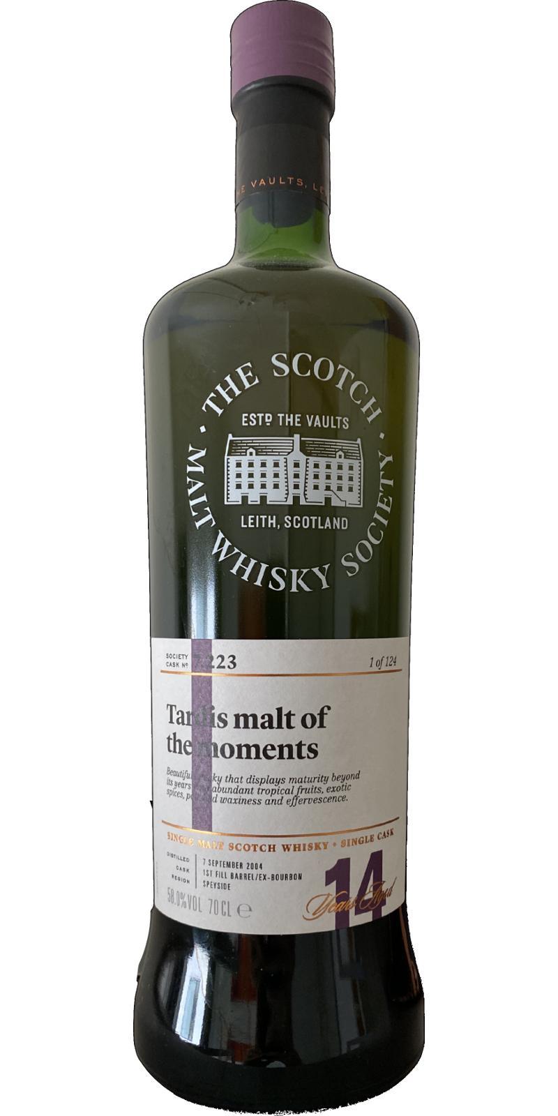 Longmorn 2004 SMWS 7.223 Tardis malt of the moments
