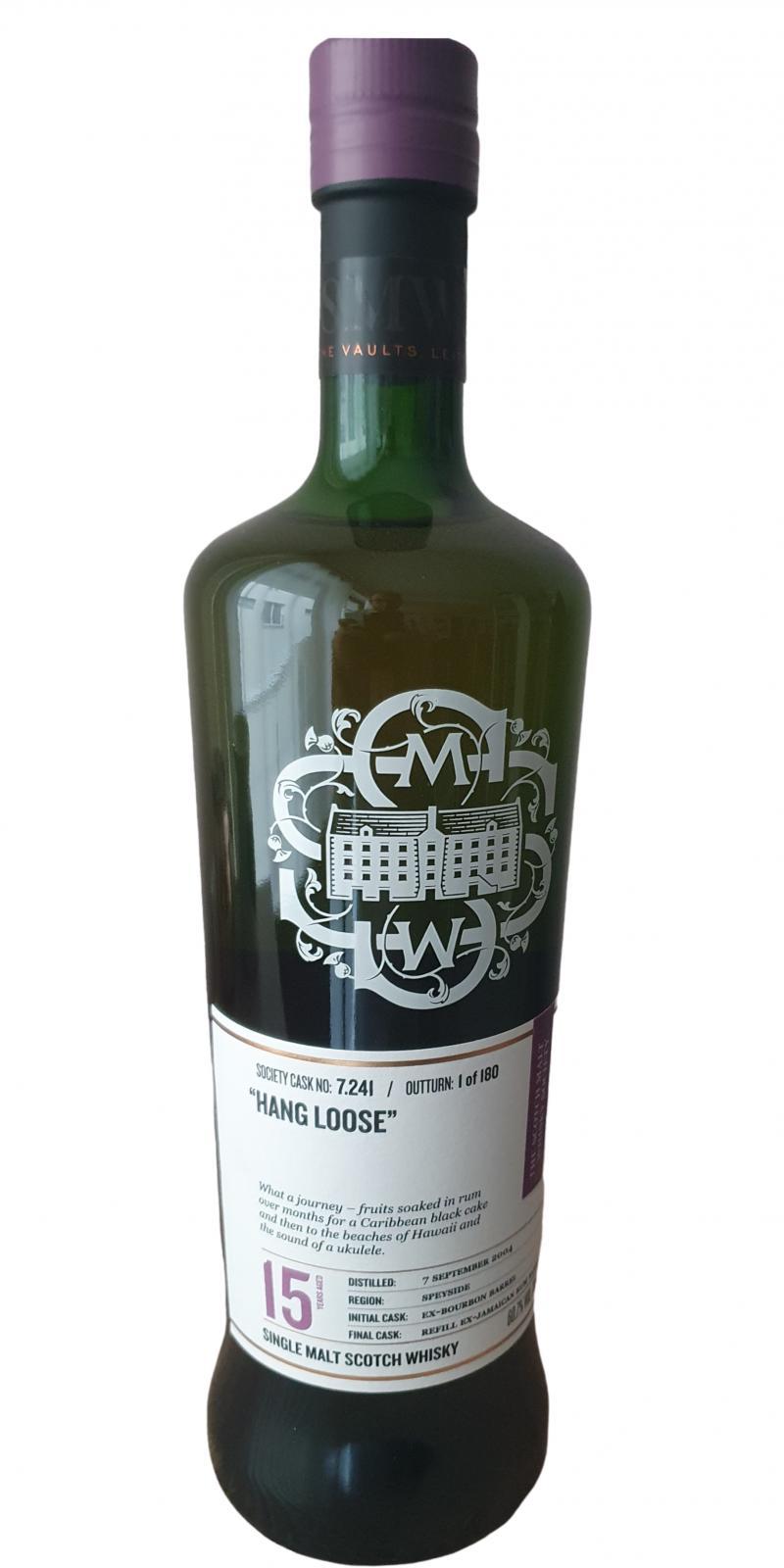 Longmorn 2004 SMWS 7.241 "Hang loose"