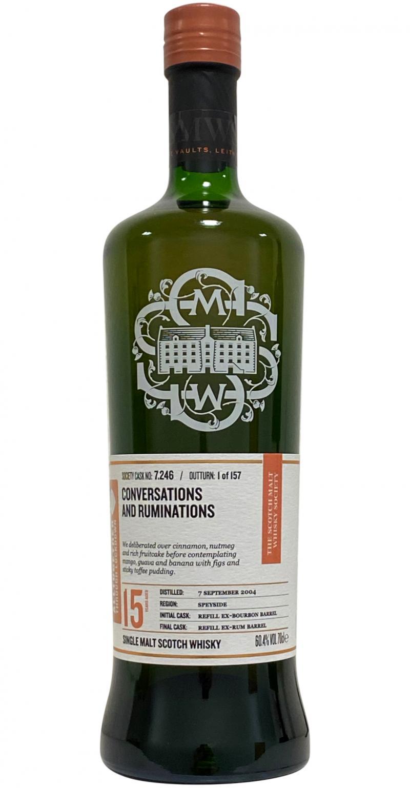 Longmorn 2004 SMWS 7.246 Conversations and Ruminations