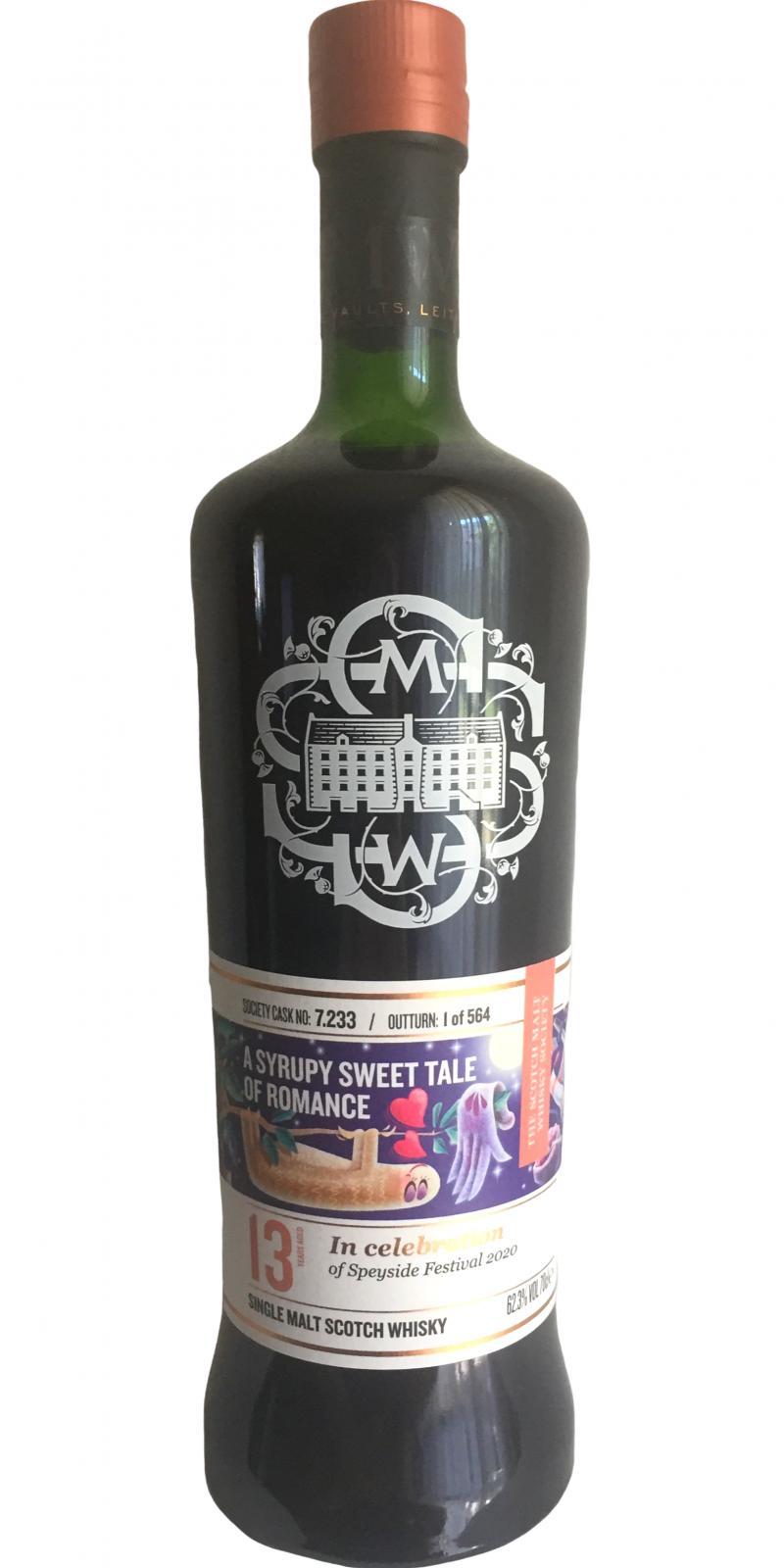 Longmorn 2006 SMWS 7.233 A syrupy sweet tale of romance