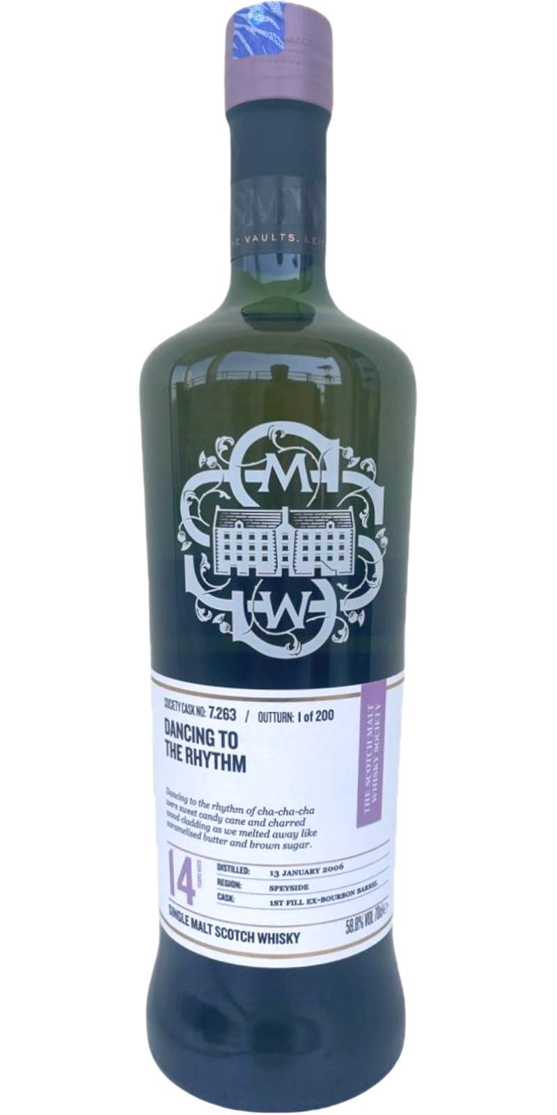 Longmorn 2006 SMWS 7.263 Dancing to the rhythm