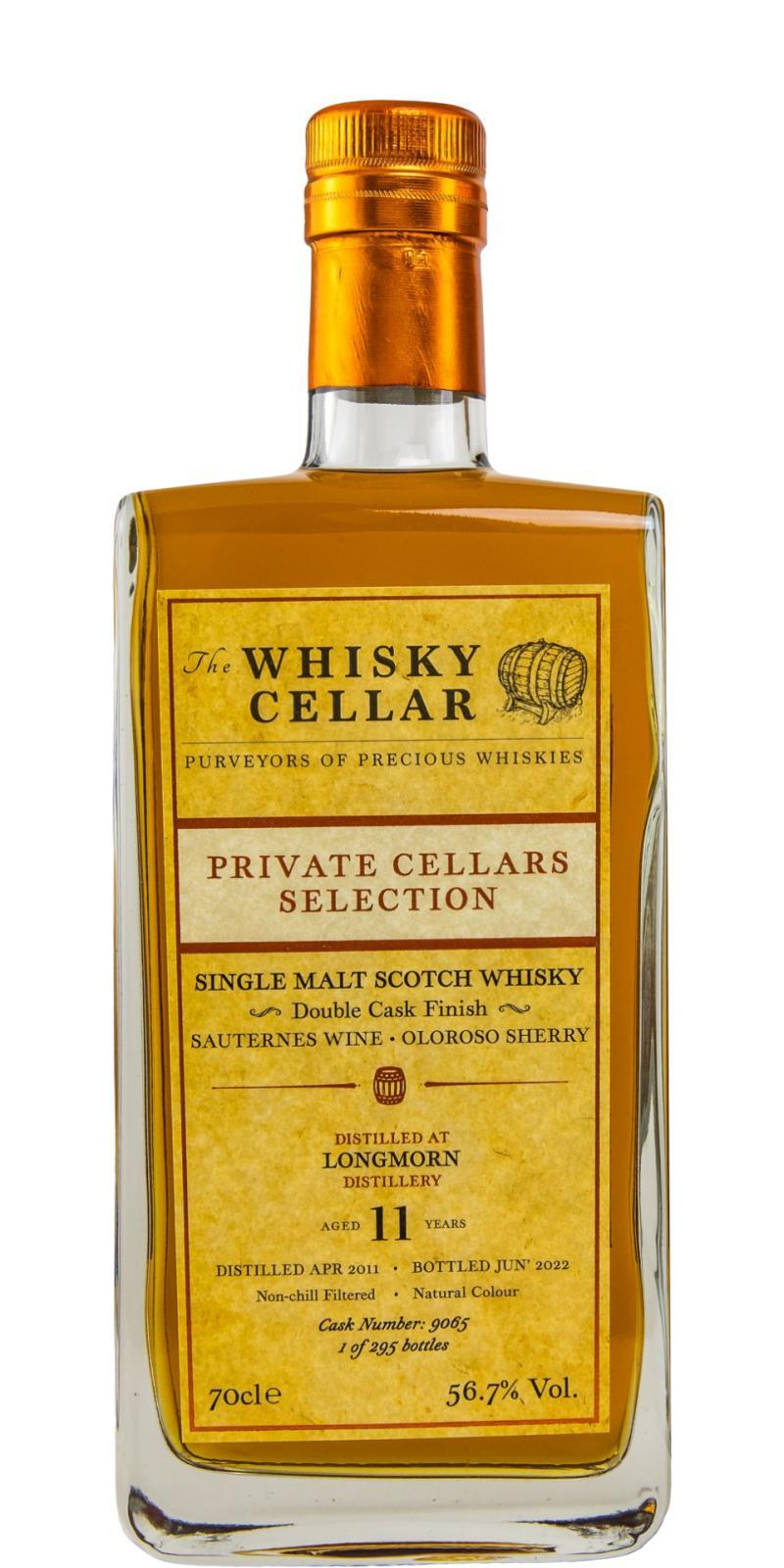 Longmorn 2011 TWCe Private Cellars Selection