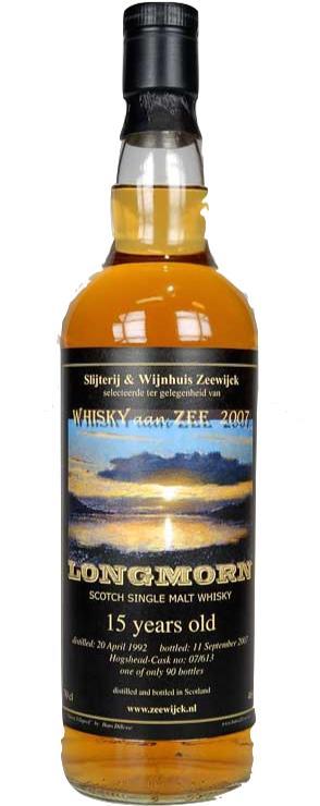 Longmorn 1992 UD Zeewijck.nl