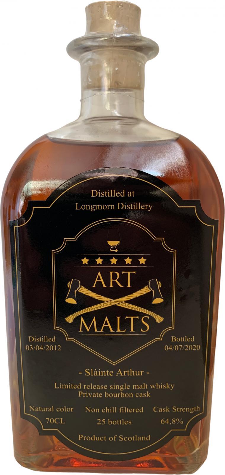 Longmorn 2012 UD Art Malts - private cask