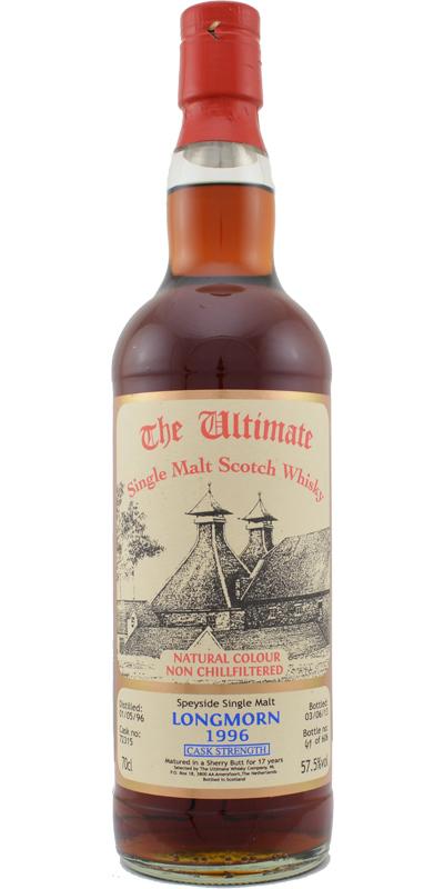 Longmorn 1996 vW The Ultimate - Cask Strength
