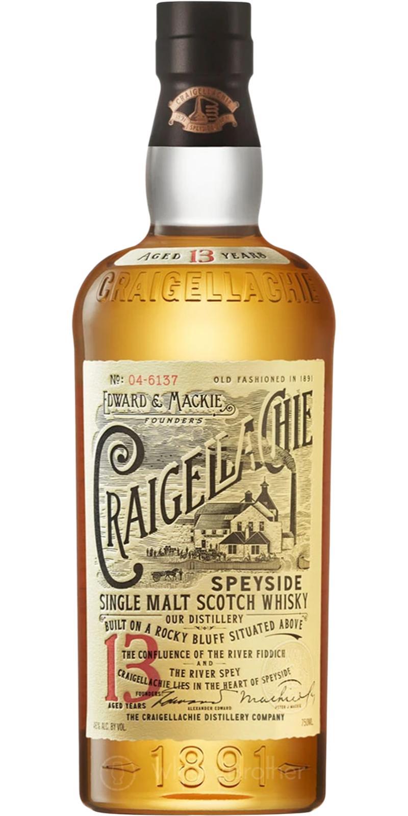 Craigellachie 13-year-old  No.: 04-6137