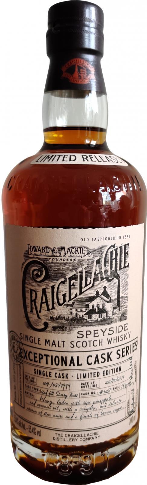 Craigellachie 1999  Exceptional Cask Series