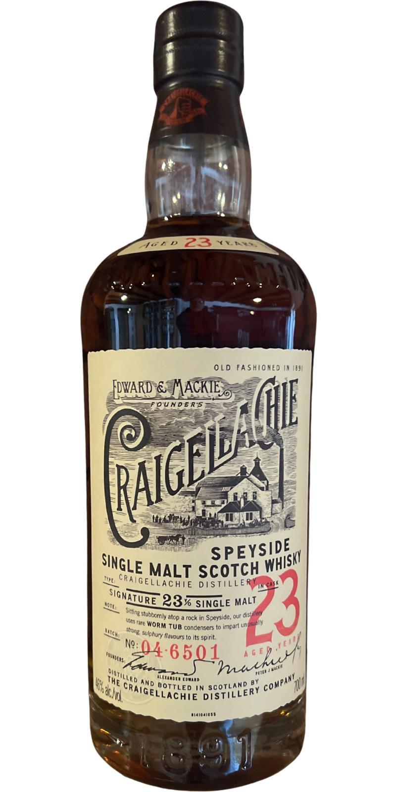 Craigellachie 23-year-old