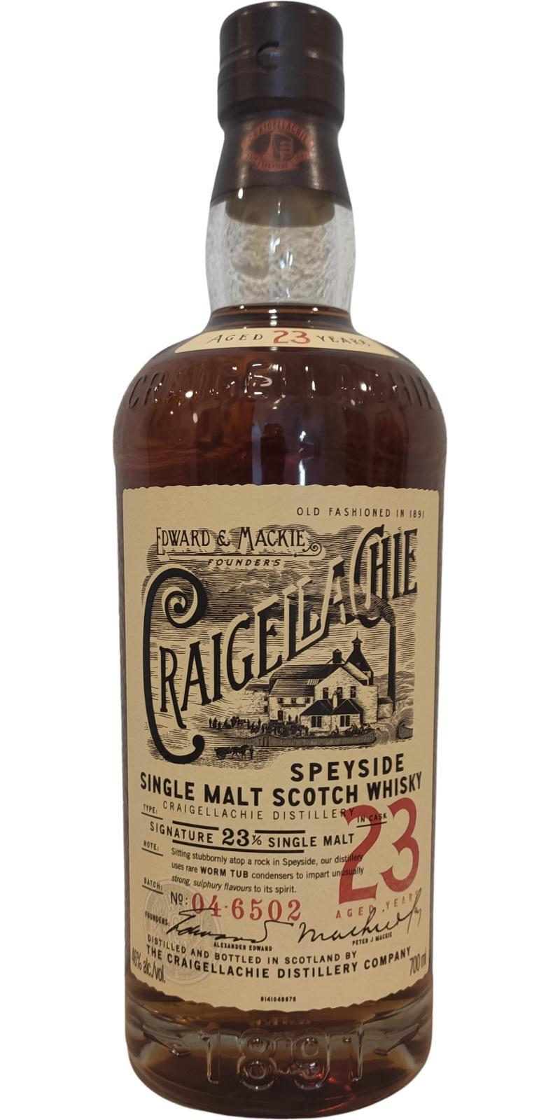 Craigellachie 23-year-old