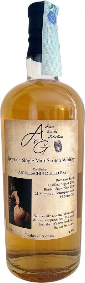 Craigellachie 2006 A&G  Rare Casks