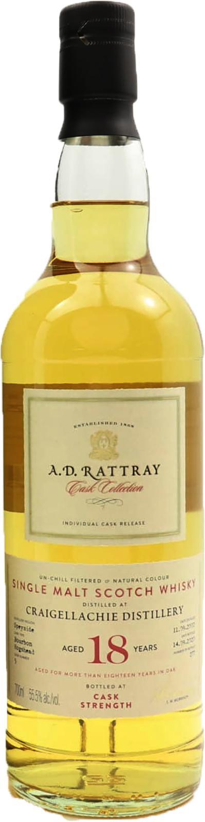 Craigellachie 2002 DR  Individual Cask Bottling