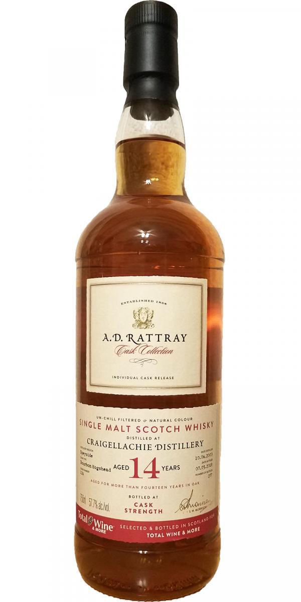 Craigellachie 2003 DR  Individual Cask Bottling