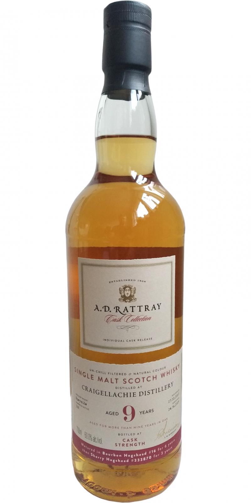 Craigellachie 2010 DR  Individual Cask Release