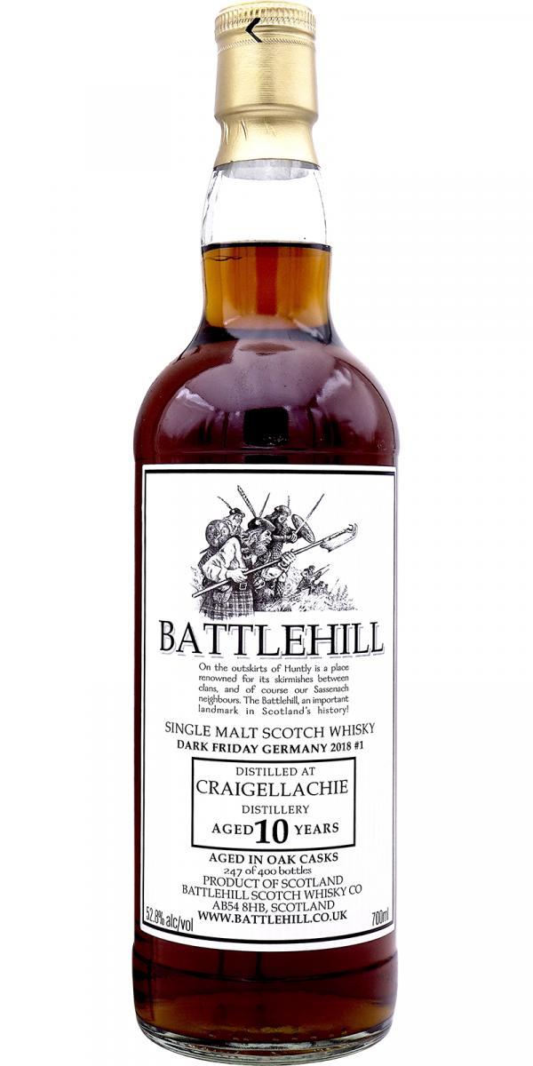 Craigellachie 2008 BSW  Dark Friday Germany 2018 #1