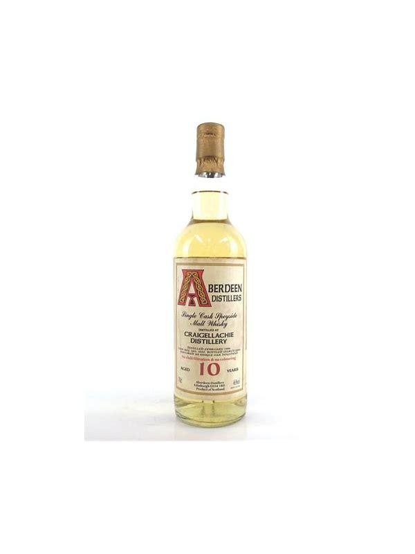 Craigellachie 1996 BA  Aberdeen Distillers
