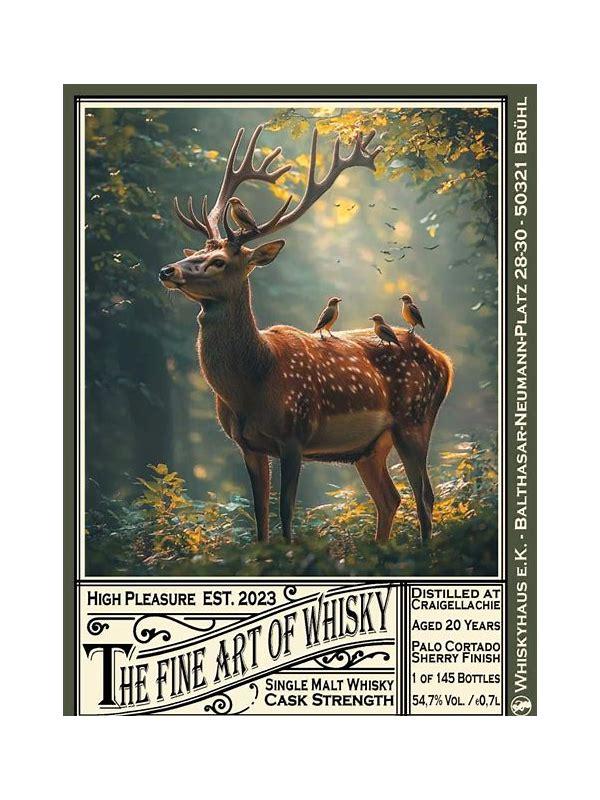 Craigellachie 20-year-old BW  The Fine Art of Whisky