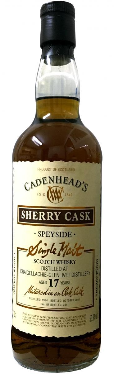 Craigellachie 1994 CA  Authentic Collection