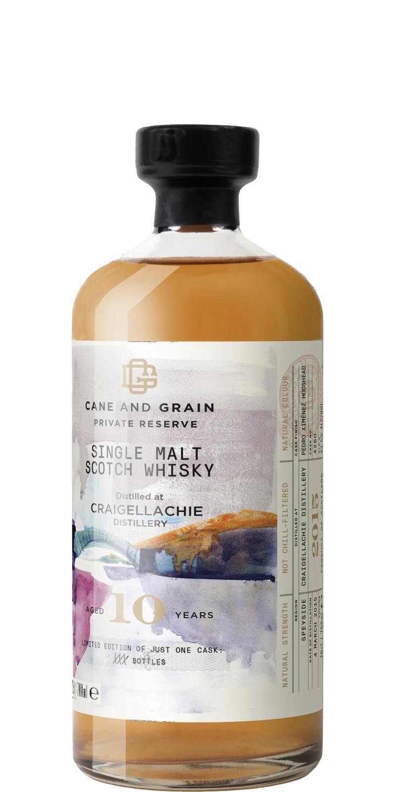 Craigellachie 2015 CaG  Private Reserve