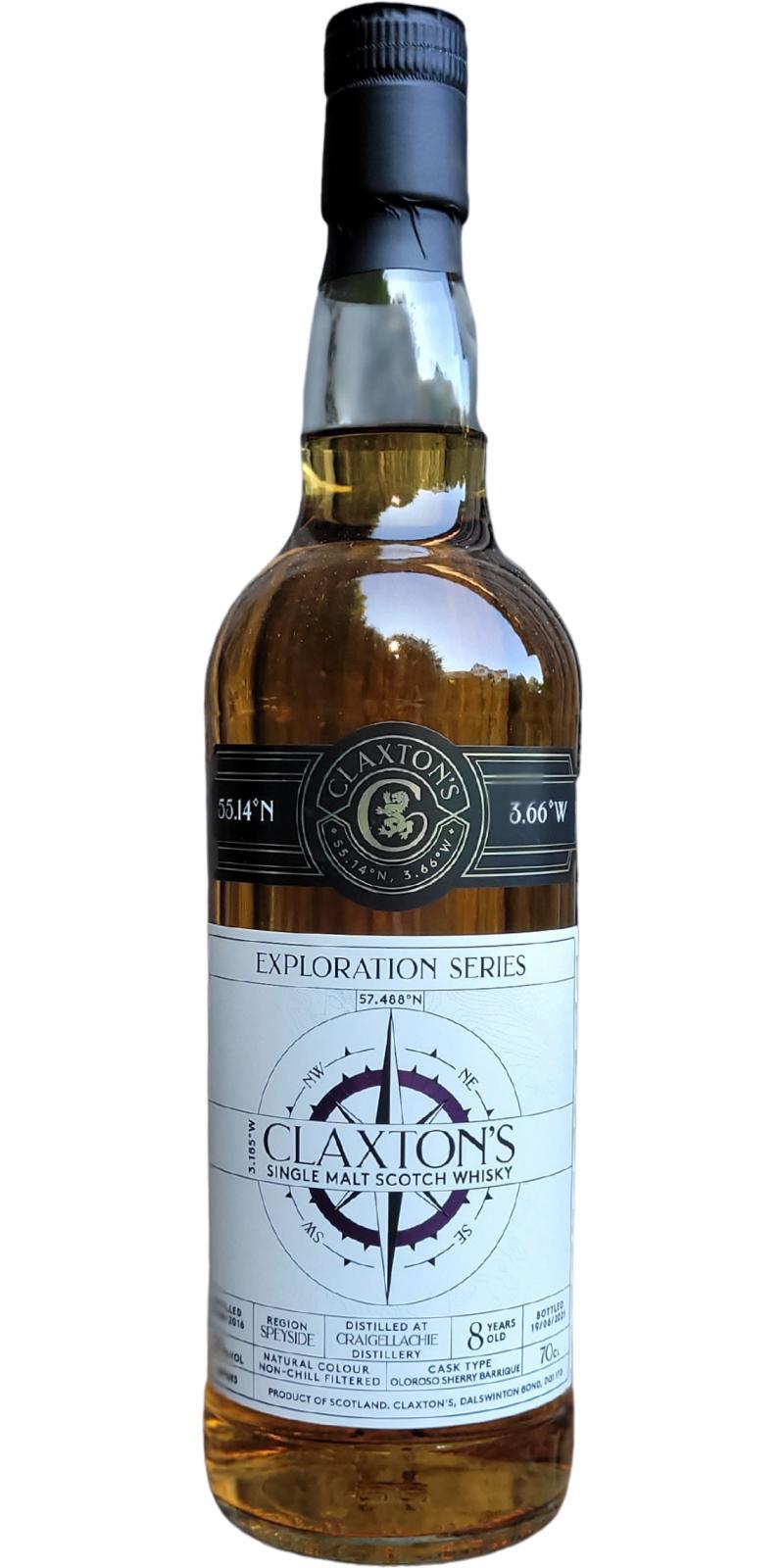 Craigellachie 2016 Cl  Exploration Series