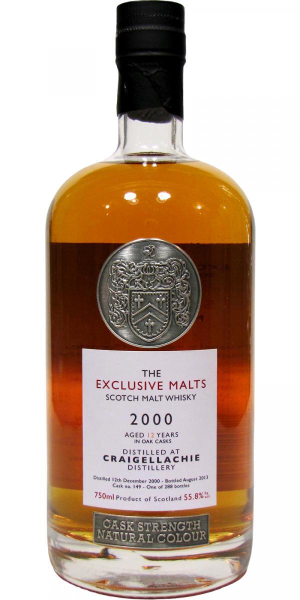 Craigellachie 2000 CWC  Exclusive Malts