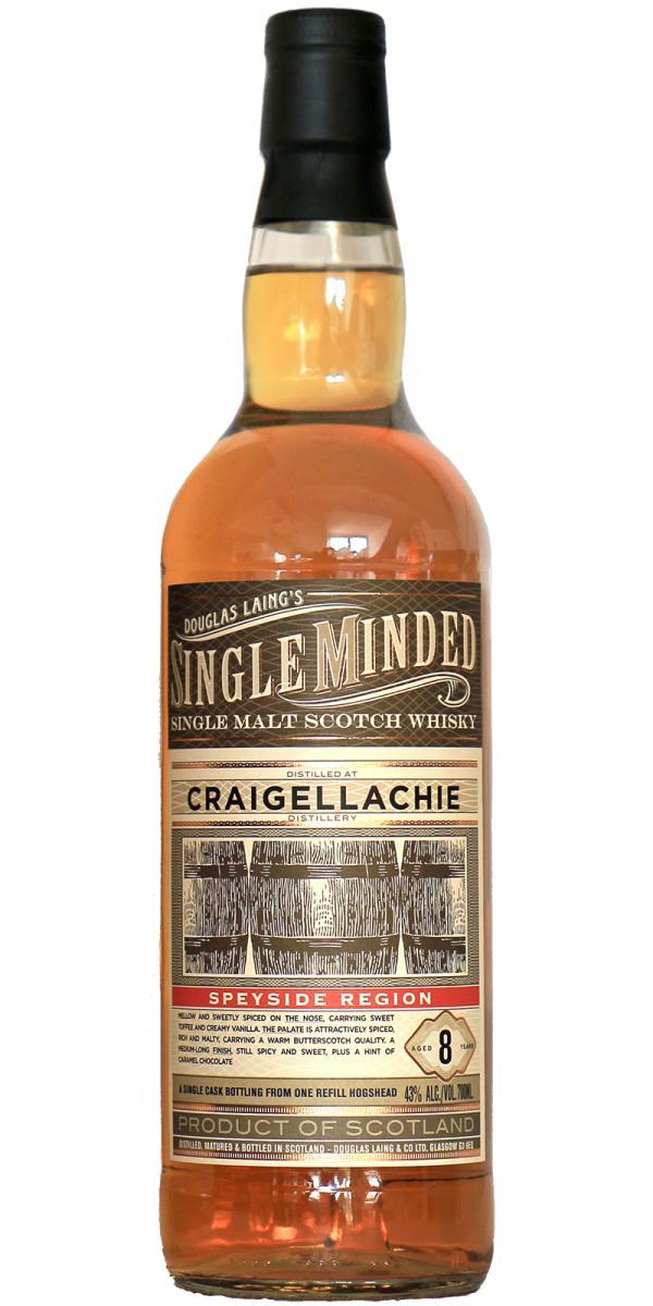 Craigellachie 08-year-old DL  Single Minded