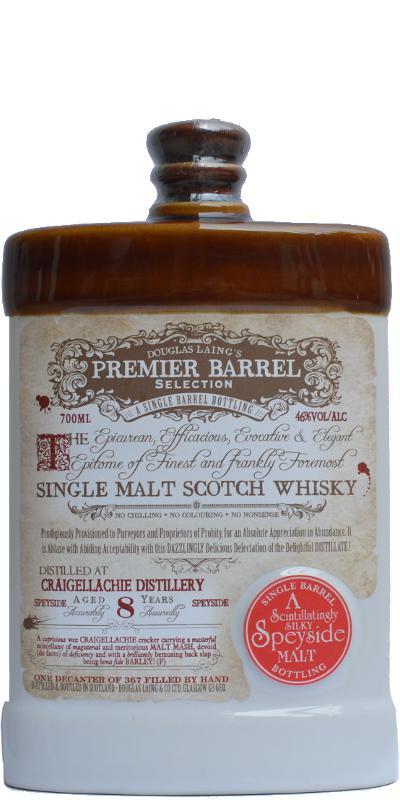 Craigellachie 08-year-old DL  Premier Barrel Selection