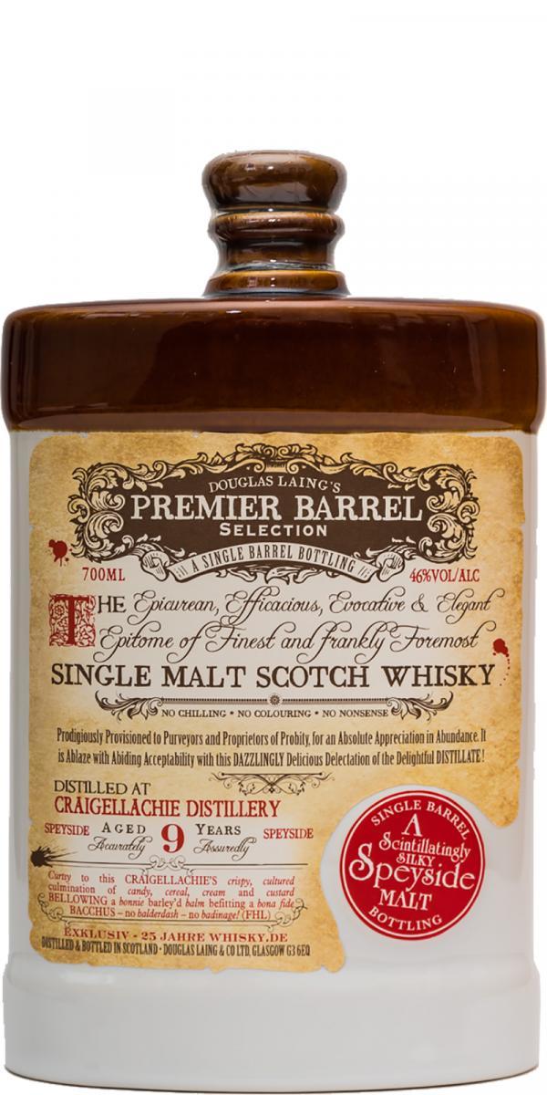 Craigellachie 09-year-old DL  Premier Barrel Selection