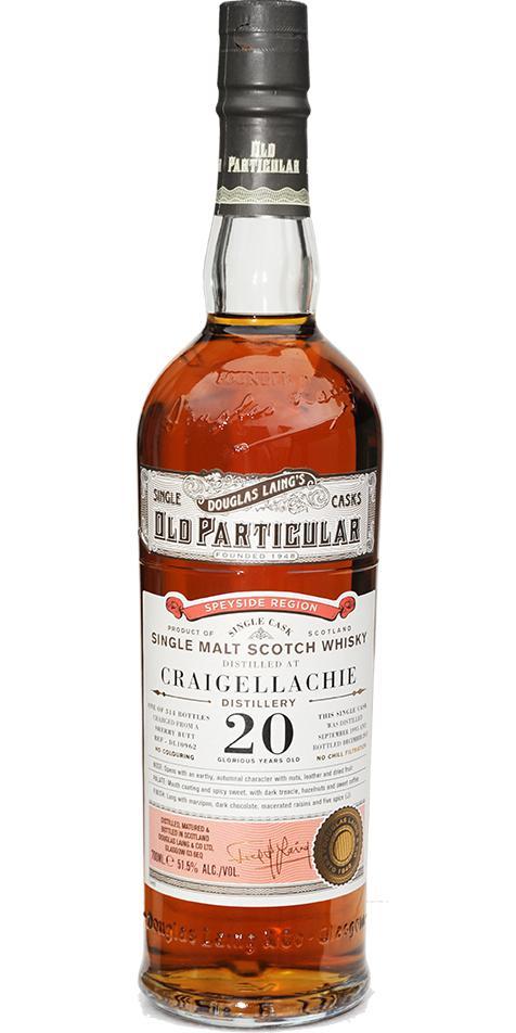 Craigellachie 1995 DL  Old Particular