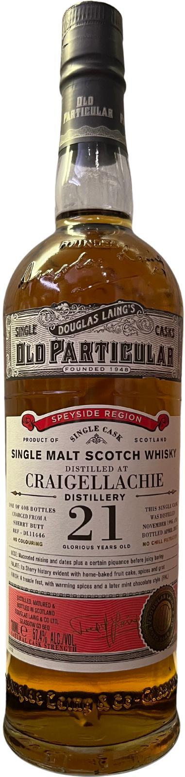 Craigellachie 1995 DL  Old Particular