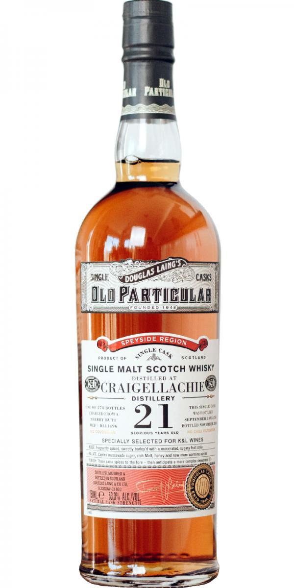 Craigellachie 1995 DL  Old Particular