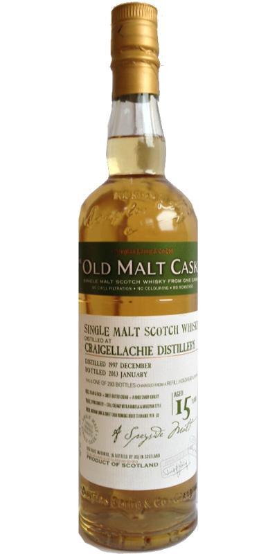 Craigellachie 1997 DL  The Old Malt Cask