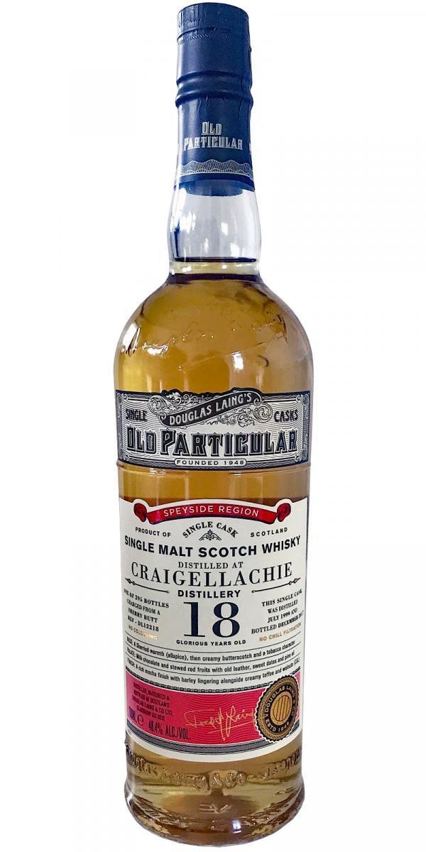Craigellachie 1999 DL  Old Particular