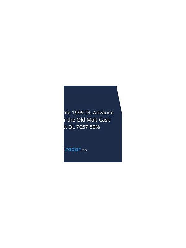 Craigellachie 2000 DL  The Old Malt Cask -  Advanced Sample