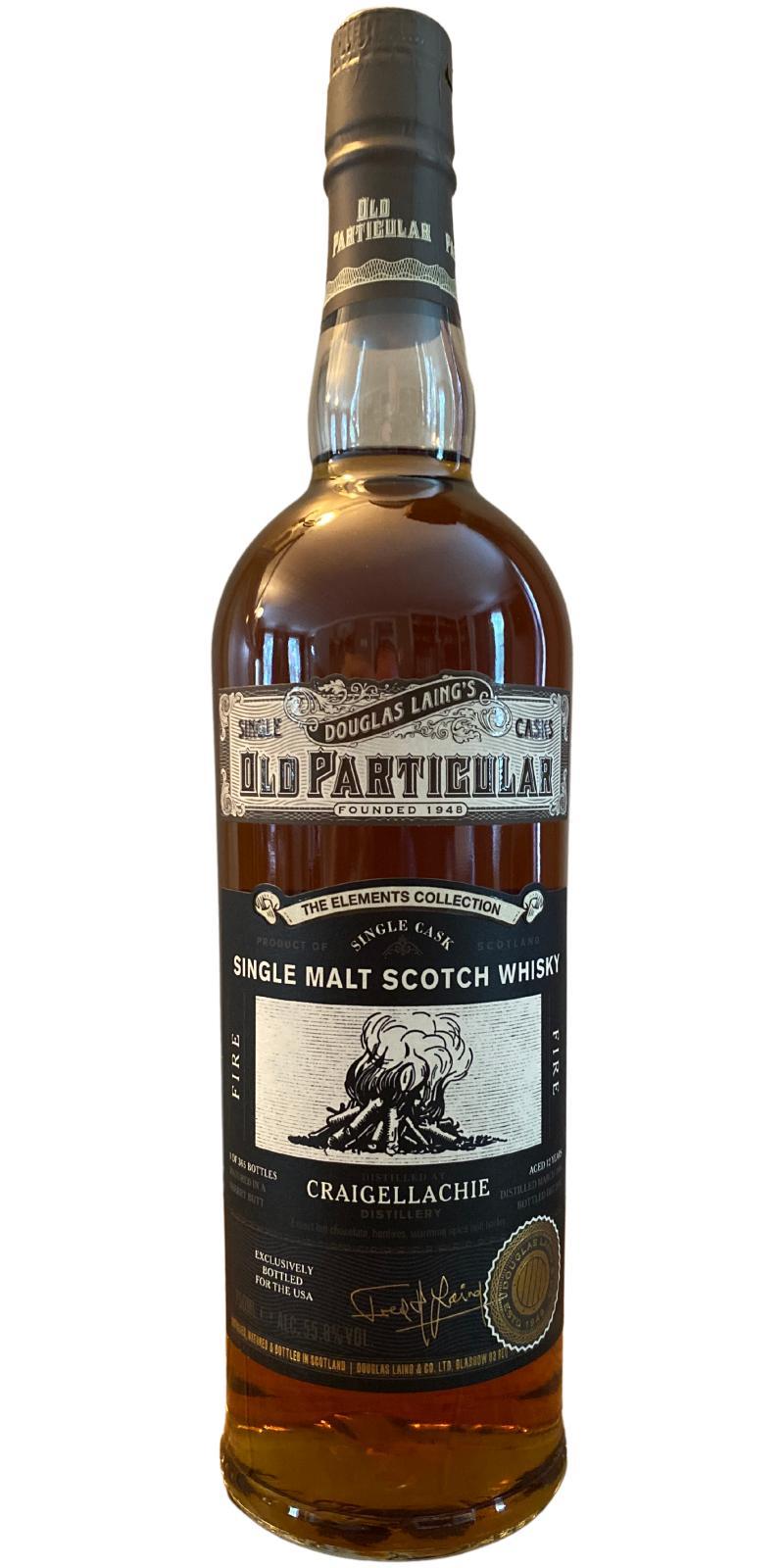 Craigellachie 2006 DL  Old Particular - The Elements Collection - Fire
