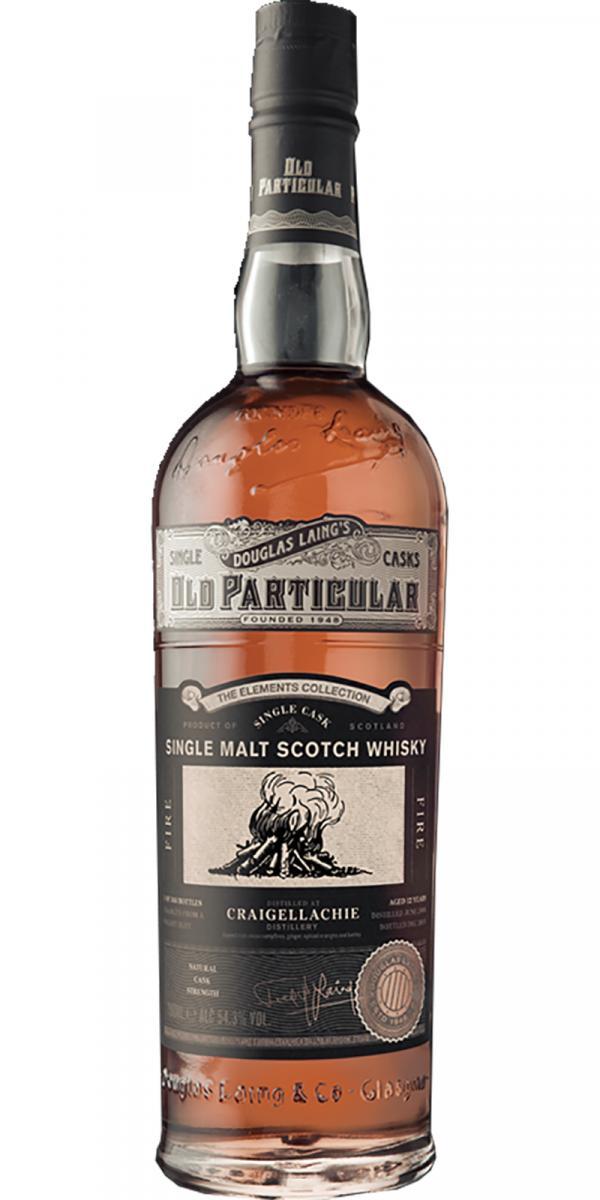 Craigellachie 2006 DL  Old Particular - The Elements Collection - Fire