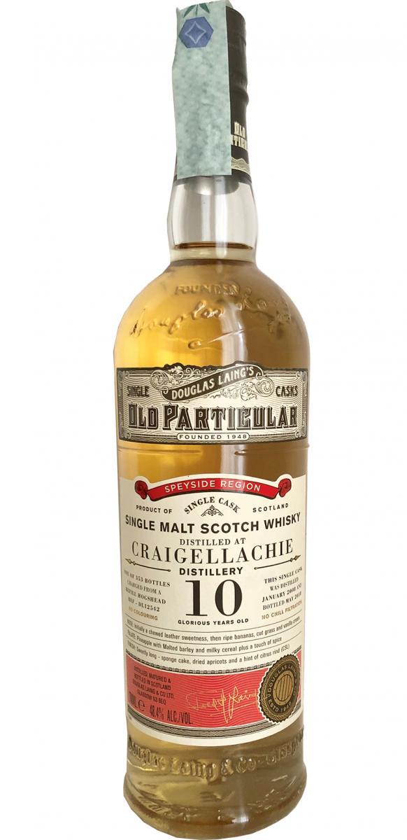 Craigellachie 2008 DL  Old Particular