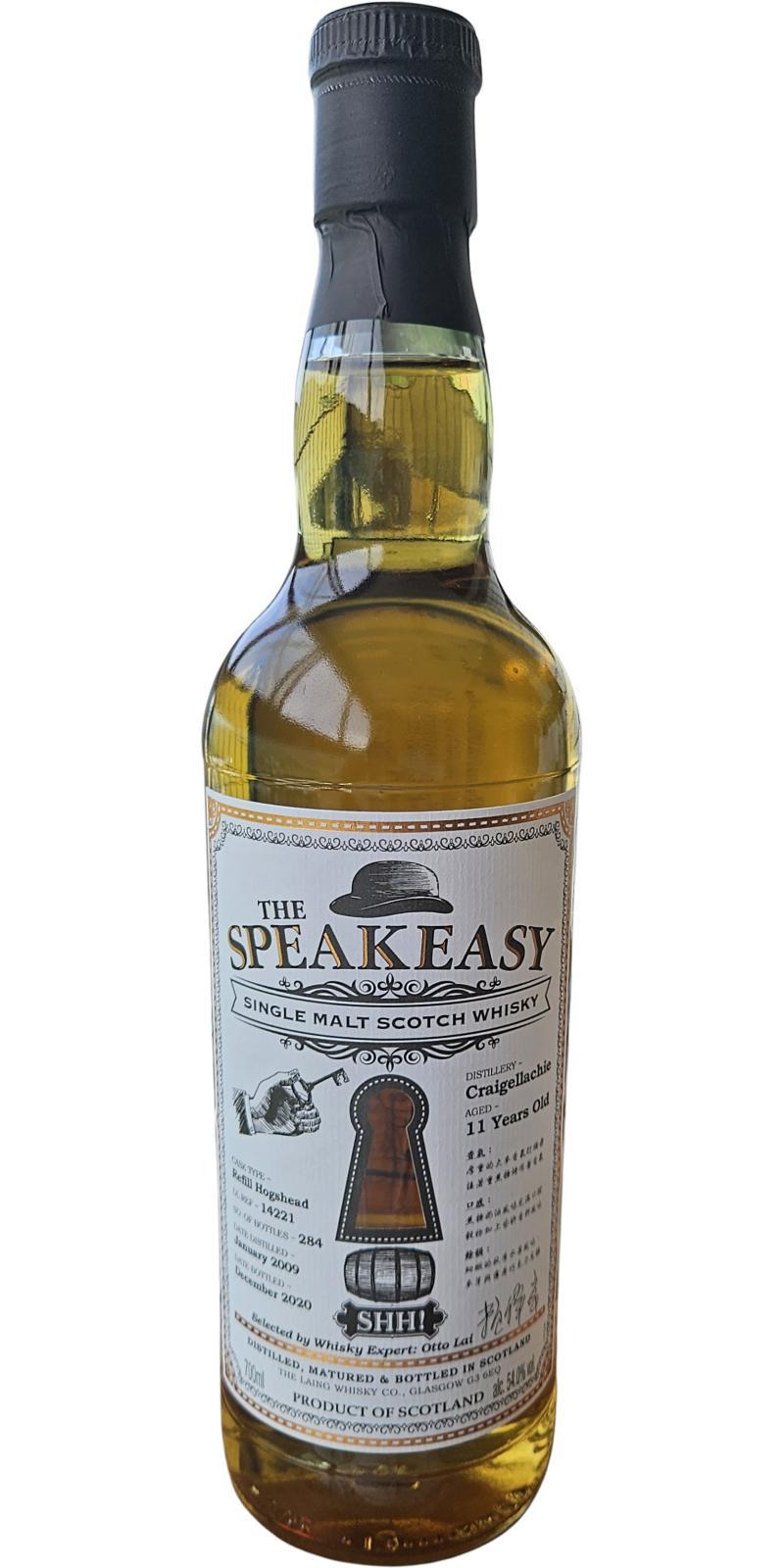 Craigellachie 2009 DL  The Speakeasy