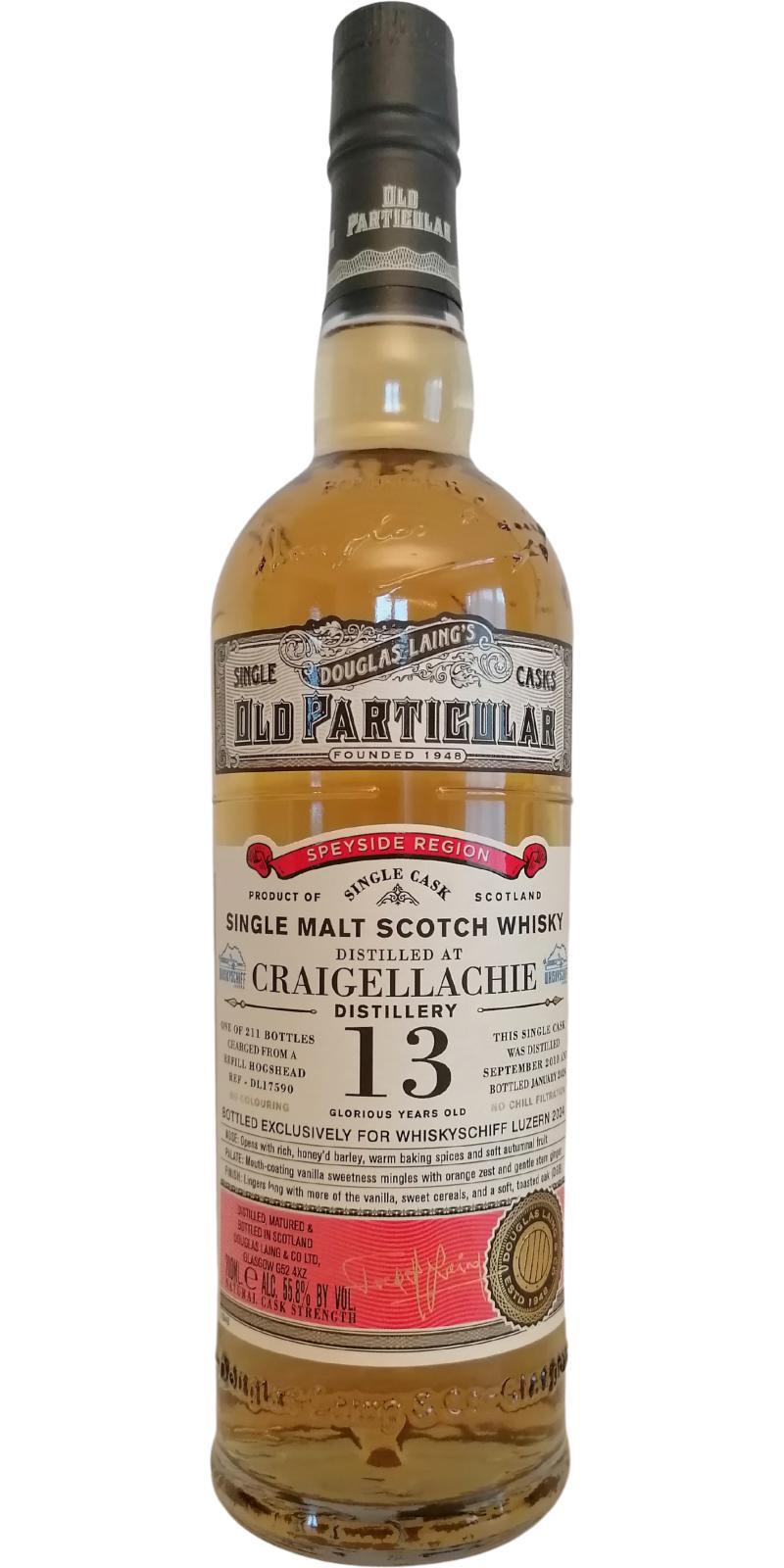Craigellachie 2010  Old Particular