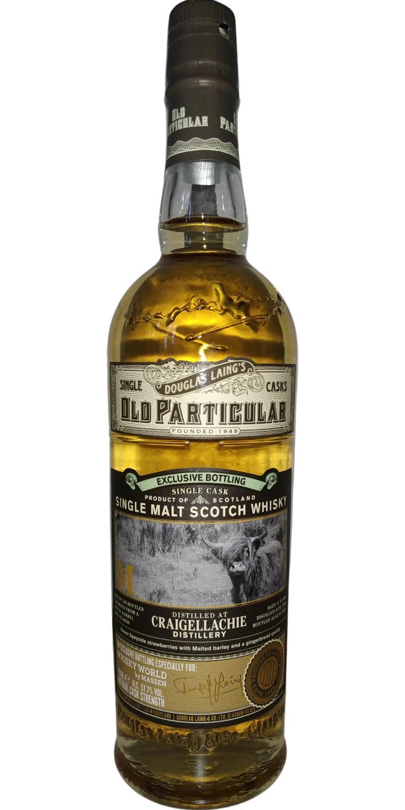 Craigellachie 2010 DL  Old Particular - Exclusive Bottling
