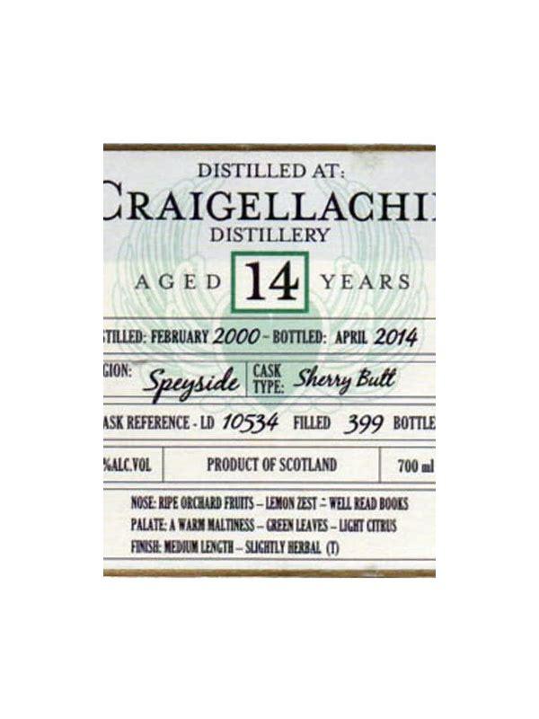 Craigellachie 2000 DoD